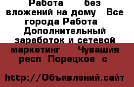 Работа avon без вложений на дому - Все города Работа » Дополнительный заработок и сетевой маркетинг   . Чувашия респ.,Порецкое. с.